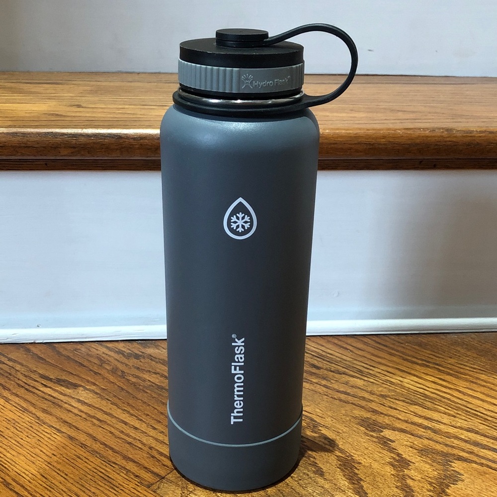 ThermoFlask 40 oz stainless steel water!